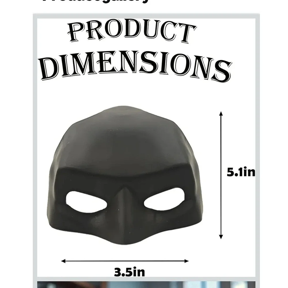 HP🏆 Black‎ Cat Bat Mask Superhero Pet Costume Accessory